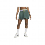 Nike X Naomi Osaka koost&ouml;&ouml; &Uuml;hev&auml;rviline Pitsist Tasku Voldiline Ebakorrap&auml;rane Spordikihiline Seelik Naiste seelikud Kuuse-Roheline DX1843-309 XS