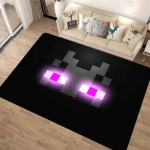 Stiilne 3D M-C Pikselkunsti Vaip Elutuba Magamistuba Vaip Lihtsalt Puhastatav Vaip Vastupidav Mugav Diivani Tooli Kodu Dekoor 80x120cm