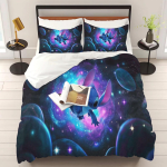 Stitchi tekikate komplekt Tekk Voodipesu 3D Laste voodipesu komplekt 3-osaline 1 tekikate Kuninglik suurus 90X200CM