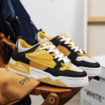 Vabaajaspordijalatsid Meeste kulumiskindlad meeste jalan&otilde;ud Mood Sport Vaba aeg Jooksujalatsid Korvpallijalatsid Lauakingad N&ouml;&ouml;ritavad tossud 44 kollane