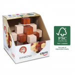 Puzzle Diamant Bois