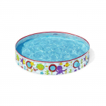 Piscine pour enfants - Bestway - Mod&egrave;le 152x25 cm - Rond - Autoportante - Multicolore puhas