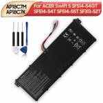 Laetav liitiumaku ACER Swift 5 SF514-54GT SF514-54T SF514-55T SF313-52T SF514-55T SF313-52G AP18C7M AP18C7K s&uuml;learvuti aku 3634mAh
