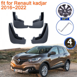 4x Renault Kadjar 2016 2017 2018  2022 Poritiivad Esiratta Porikaitse Tiiva Klapid Auto Kujundus