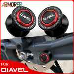 Mootorratta svingi rullikud liugurid standi kruvid tarvikud Ducati Diavel 1200 1260S 1260 S Diavel Diesel Diavel jaoks DIAVEL LOGO Black