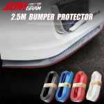 S&uuml;sinikkiust auto kaitseraua kleebis 2,5 m universaalne Samurai JDM Racing kriimustusvastane huuleriba k&uuml;lgseelik auto Type4 Black