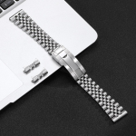 Tugevast roostevabast terasest rihm 20mm 21mm Rihmad Rolex DAYTONA SUBMARINER Yacht-Master GMT jaoks Luksuslik v&ouml;&ouml; Meeste k&auml;ekella tarvikud 20mm h&otilde;be