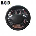 Car Steering Wheel Cover For Mercedes Benz C-Class W204 G-Class W463 M-Class X166 2011-2015 Hand sew Black PU Microfiber Leather Red Blue Thread