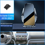 Car Infrared Sensor Holder Mobile Phone Wireless Charger For Mitsubishi Outlander Pajero ASX Eclipse Cross Air outlet Accessory S-Eclipse Cross