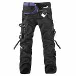 Kamuflaažip&uuml;ksid Mehed matkamine Matkamine Armee V&otilde;itlus S&otilde;jav&auml;e P&uuml;ksid vabaaja Jogger Cargo Plus Size 40 must