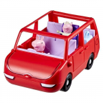 Peppa Pig La grande voiture familiale, coffret avec v&eacute;hicule et 2 figurines, &agrave; partir de 3 ans puhas