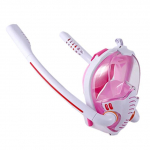 Snorglimask Kahe toruga Silikoonist T&auml;ielikult kuiv Sukeldumismask T&auml;iskasvanute Ujumismask Sukeldumisprillid Veealune hingamine CHINA&SM