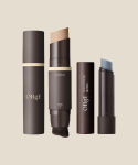 Obge Naturaalse kattega jumestuskreem + Meeleolu muutev huulepalsam Komplekt FOUNDATION NO.1 +LIP BALM NATURAL RED black