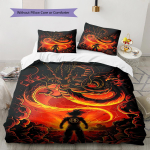 Dragon Ball Super Muster Voodipesu, Tekikomplekt Tekikate Padjap&uuml;&uuml;r Kodu S&uuml;nnip&auml;evakingitus (1 * tekikott + 2 * padjap&uuml;&uuml;ri, ilma s&uuml;damikuta) 135x200cm