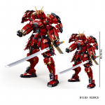 Sluban Uus 923 tk Mehaaniline Kiiver Filmi Kai S&otilde;dalane Mecha Deformatsioon Robot Mudel Ehitusklotsid DIY Klotsid M&auml;nguasjad Poistele Kingitus 34.6CM