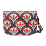 adidas x Gucci Horsebit 1955 &Otilde;lakott Sinine/Punane Meeste &Otilde;lakotid 602204-UVG0G-4168 Basic Set (Bag+Dust Bag),Printed