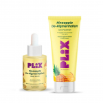 PLIX Taimede Parandus Ananassi N&auml;opesuvaht 100ml ja Seerum 30ml Komplekt Tumedate Laikude, Matuse, Heledama &Uuml;htlase Nahatooniga