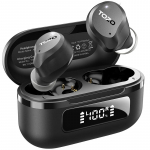 TOZO aktiivse m&uuml;rasummutusega t&auml;ielikult juhtmevabad k&otilde;rvaklapid [Comfortable Noise Reduction] NC9 Black