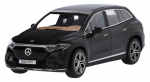 Ehtne EQS SUV Electric Art Line Obsidiaanmust Mudel [Mercedes-Benz Kollektsioon] (X296) 1/43