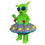 Halloweeni tulnuka kummituse t&auml;ispuhutav kost&uuml;&uuml;m - Piiratud koguses lavashowde ja pidude jaoks Adult (Height 155-190cm)