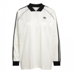 Adidas Originals Jacquard Casual Culture Triibuline L&otilde;tv Pikkade Varrukatega T-s&auml;rk Naiste topid KG3711 M