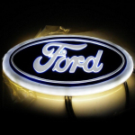 Moodne v&auml;rviline 4D LED auto tagumine logo m&auml;rk embleem Ford Mondeo Foxile White Light