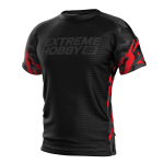 Extreme Hobby Must Panter Tehniline T-s&auml;rk Must ja Punane L
