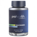 ProHealth Longevity, Niatsiinamiid, 600 mg, 60 kapslit