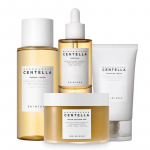 SKIN1004 Madagaskari vesinaba rahustav nahahoolduskomplekt (Tooneri padjad 70 tk + Tooner 210 ml + Ampull 55 ml + Kreem 75 ml)