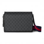 Gucci Reguleeritava &Otilde;larihmaga Magnetilise Klapiga L&otilde;uendist ja Nahast &Auml;&auml;ristusega Crossbody Kott Meeste kotid Hall 792124-FADJA-1042 Basic Set (Bag+Dust Bag)