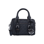 Michael Kors Bedford Legacy Monogramm Logo Vintage Nahast Bostoni Kott Naiste k&auml;ekotid Must 32F9S06C0B-001 Extra Small