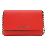 Michael Kors Mk Jet Set T&auml;helogo &Uuml;hev&auml;rviline Klapp-Kett &Uuml;mbrik Crossbody Kott Naiste kotid Punane 35S0GTVC2L-MANDARIN Basic Set (Bag+Dust Bag)