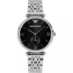 Emporio Armani Gianni Keskmine Must Metall Meeste Kvarts AR1676 must