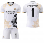 2025-26 Real Madrid valge madu eriv&auml;ljaanne kodus&auml;rk #7 Vin&iacute;cius #5 Bellingham #9 Mbapp&eacute; Jalgpallis&auml;rgid S