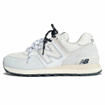 New Balance NB 574 Lightweight Low top Running Shoes Unisex Gray White U574LS2(TeamK-) 38.5