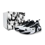 Nike Zoom 2K Polsterdus Libisemisvastane Hingav Keskmise k&otilde;rgusega Jooksujalatsid Unisex Must Valge AO0354-100(Team1265-BOX) 35.5