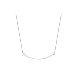 Tiffany & Co. T-seeria Suur Naeratus Minimalistlik Elegantne Mood Mitmek&uuml;lgne Kaelakee Naiste kaelakee 63528692 Box+Shopping Bag
