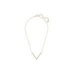 Swarovski Delta keskmise pikkusega kaelakee Naiste kaelakeed Roosa-kuld 5140123 Box (Random Color)
