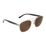Cartier Br&auml;ndi Disain Atsetaat Metall Piloodi Stiilis P&auml;ikeseprillid Unisex P&auml;ikeseprillid Kuldne CT0012S002 54,Gold