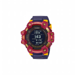Casio G-SQUAD seeria Barcelona koost&ouml;&ouml;mudel MATCHDAY, tagak&uuml;ljel graveeritud Barcelona logo, kvartskellamehhanism, vaikrihm, GBD-H1000BAR-4JR must