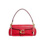 Coach Tabby 26 Klapiga Sulgemine K&uuml;ljetasku Poolaasta Kivi Nahast K&auml;es Kantav Crossbody &Otilde;lakott Keskmine Naiste Kotid Erepunane 73995-B4UP7 Basic Set (Bag+Dust Bag)