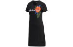 Adidas Neo l&uuml;hikeste varrukatega kleit naistele must EI4853 L