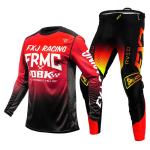motokrossi k&auml;igukomplekt lastele 4 5 6 7 8 9 10 11 12 13 aastat Noor laps Mootorrattapoiss t&uuml;druk Jersey Pant Kits v&otilde;istluskost&uuml;&uuml;m Off-road Enduro MX MTB XL-26 red