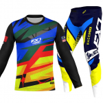 motokrossi k&auml;igukomplekt lastele 4 5 6 7 8 9 10 11 12 13 aastat Noor laps Mootorrattapoiss t&uuml;druk Jersey Pant Kits v&otilde;istluskost&uuml;&uuml;m Off-road Enduro MX MTB S-20