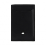 Montblanc Moekas Nahast Kaardihoidja Meeste Aksessuaarid Must 129683 Gift Set(Basic Set+Box+Shopping Bag)