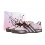 Adidas VL COURT 3.0 Armas Marja Sarapuu Libisemisvastased Kulumiskindlad Madalad Tennise- ja Rulaketsid Naiste Pruun Roosa KJ4000(Team836-) 38
