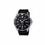 CASIO kohandatud kell modifitseeritud seeria h&otilde;bedane roostevabast terasest korpus veekindel 200 meetrit MDV106-1A modifitseeritud-lantan meteoor MDV106-1A must
