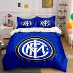 Inter Milani logo muster. Voodipesukomplektid Tekikotikomplektid Tekikotid Padjap&uuml;&uuml;rid(1 * Tekikott 2 * Padjap&uuml;&uuml;ri, ilma tekita) 135x200cm