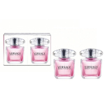 VERSACE Roosa Kiirgav Kristall Teemant Parf&uuml;&uuml;m Kaheosaline Komplekt 30ml*2 Eau De Toilette 30ml*2