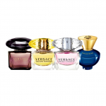 VERSACE Klassikaline Naiste Parf&uuml;&uuml;mi Proovikomplekt Neljaosaline Komplekt Tualettvesi Parf&uuml;&uuml;mivesi Musts&otilde;star Roheline &Otilde;un 5ml*4 Four-Piece Set